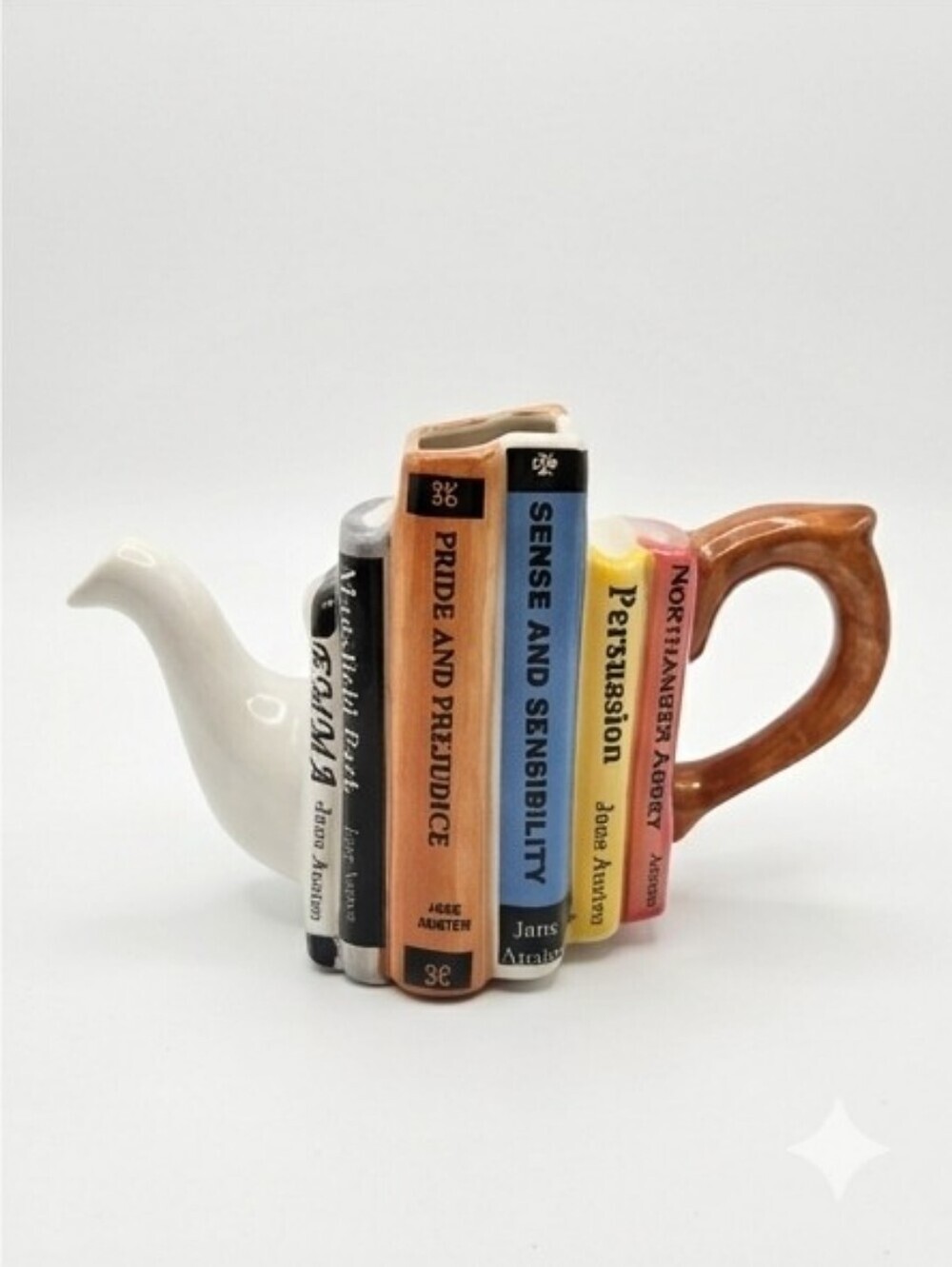 Carters of Suffolk Jane Austen Novelty Teapot - Incomplete/Missing Lid - Rare Br - Picture 1 of 7